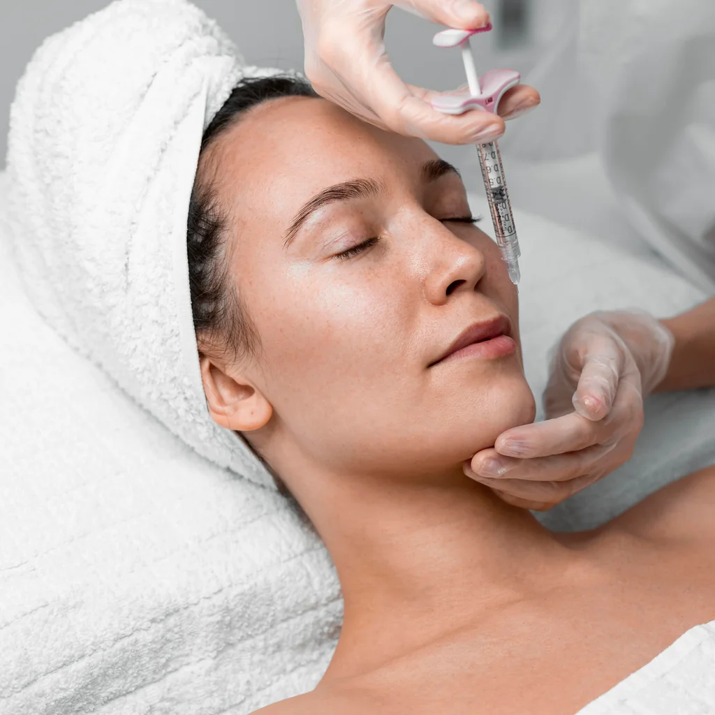 Hyaluronic acid dermal filler treatment at AARx