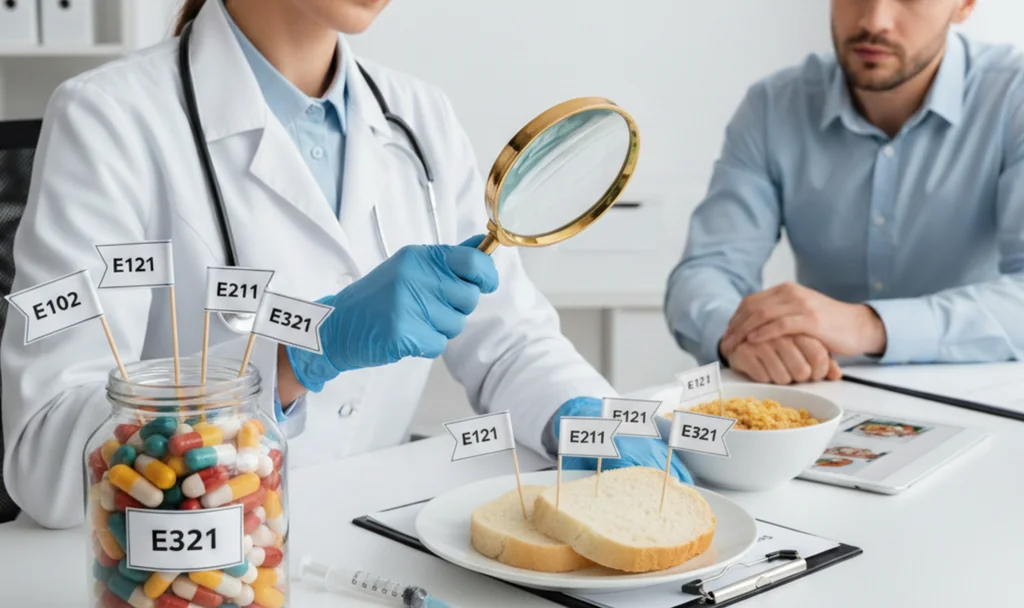 Blood draw for food additive sensitivity testing at AARx