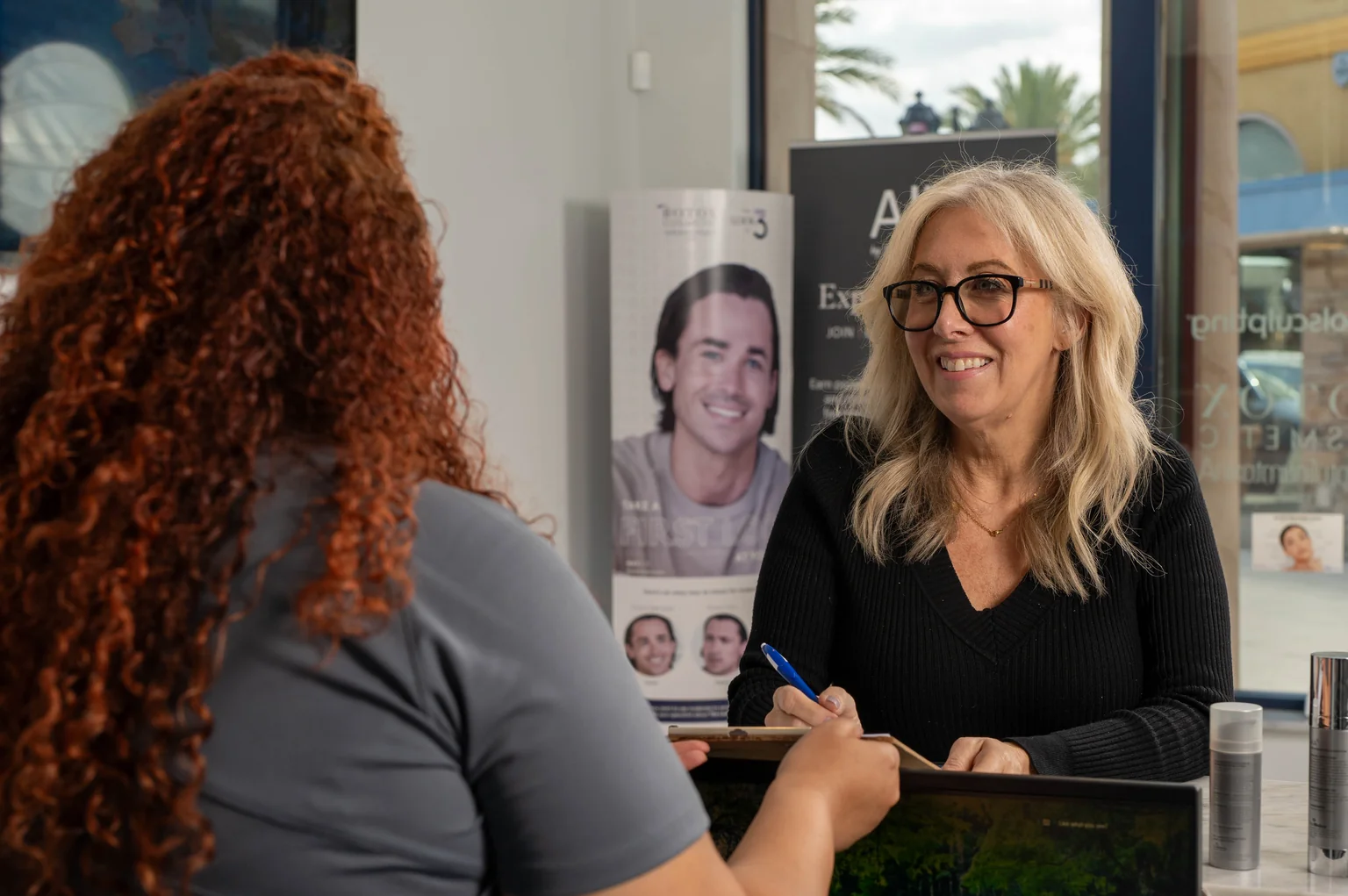 Hormone replacement therapy consultation at AARx