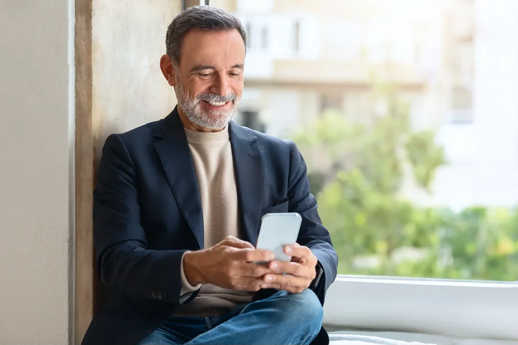 Provider reviewing medication history before prescribing oral ED medication at AARx